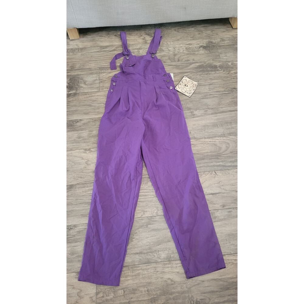 Cotler Vintage Purle Overalls Size Small X 32